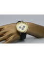 Yellow 14k 585 gold men's beautiful Geneve watch mw012y-gb