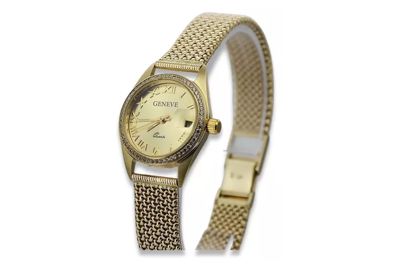 Montre homme en or Genève ★ zlotychlopak.pl ★ Pureté de l’or 585 333 Prix bas!