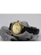 14k Gelbgolddame Rolex Style Uhr Geneve lw078ydg