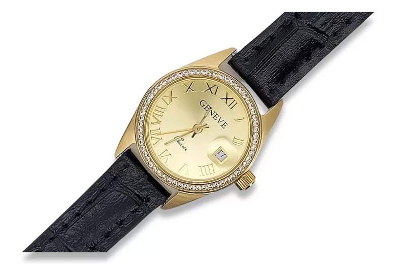 Montre ★ dame en or zlotychlopak.pl ★ Pureté d’or 585 333 Prix bas!