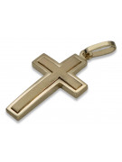 Golden Catholic Cross ★ russiangold.com ★ Gold 585 333 Low price