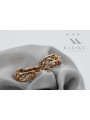 Authentisches 14k 585 Vintage-Roségold Hoops - Keine Steine. ven145