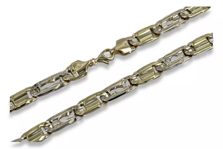 Bracelet italien jaune 14k 585 or taille diamant cb040yw