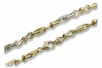 Bracelet italien en or jaune 14 carats cb061yw