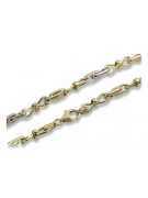 Italian yellow 14k gold bracelet cb061yw