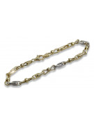 Bracelet italien en or jaune 14 carats cb061yw