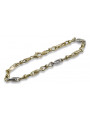 Bracelet italien en or jaune 14 carats cb061yw