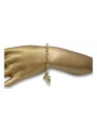 Brazalete italiano oro amarillo 14k cb061yw