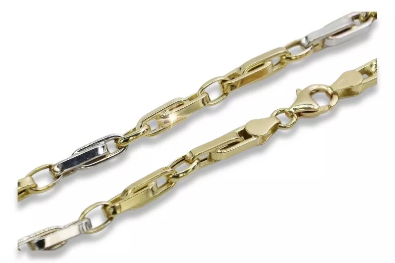 Bracelet italien en or jaune 14 carats cb062yw