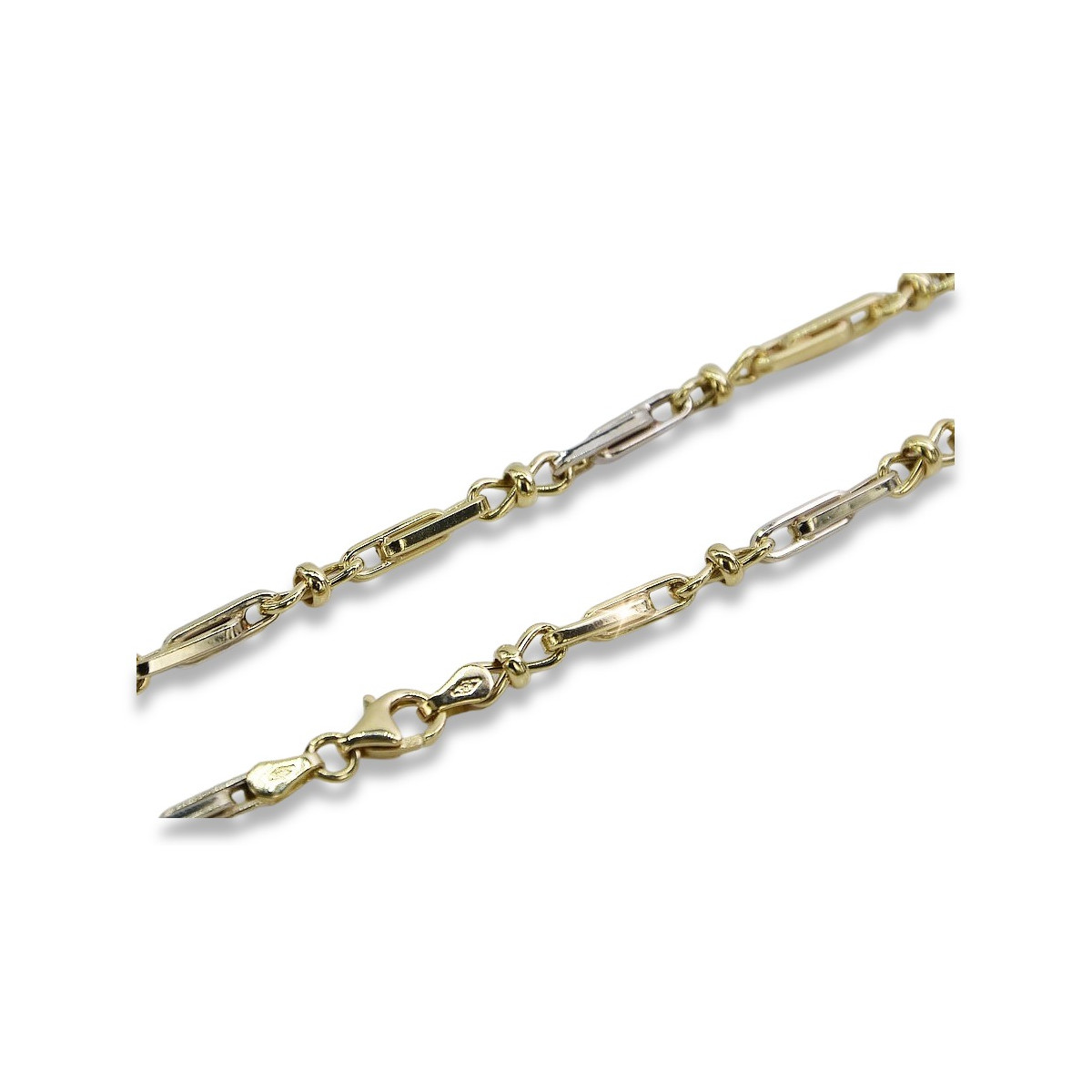 Italian yellow 14k gold bracelet cb063yw