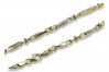 Italian yellow 14k gold bracelet cb063yw