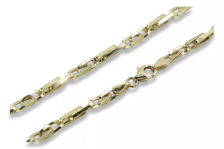 Italian yellow 14k gold bracelet cb064y