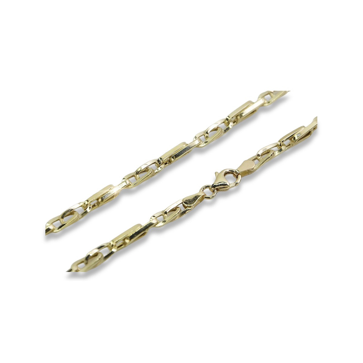 Italian yellow 14k gold bracelet cb064y