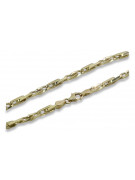 Italian yellow 14k gold bracelet cb064y