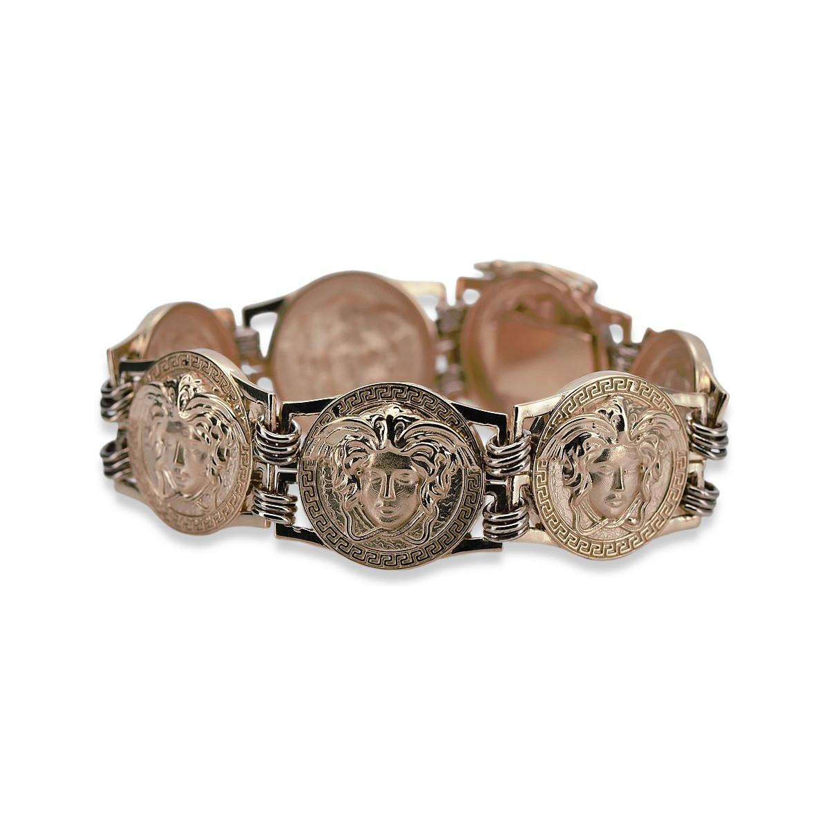 Yellow rose gold bracelet ★ russiangold.com ★ Gold 585 333 Low price