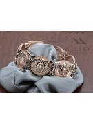 Yellow rose gold bracelet ★ russiangold.com ★ Gold 585 333 Low price