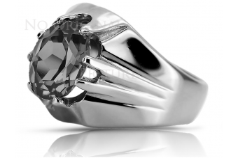 Russische sowjetische Rose 14 Karat 585 Gold Alexandrit Rubin Smaragd Saphir Zirkon Ring vrc014