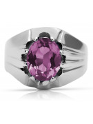 Rose soviétique russe 14k 585 or Alexandrite Ruby Emerald Sapphire Zircon ring vrc014