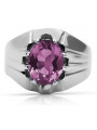 Rose soviétique russe 14k 585 or Alexandrite Ruby Emerald Sapphire Zircon ring vrc014