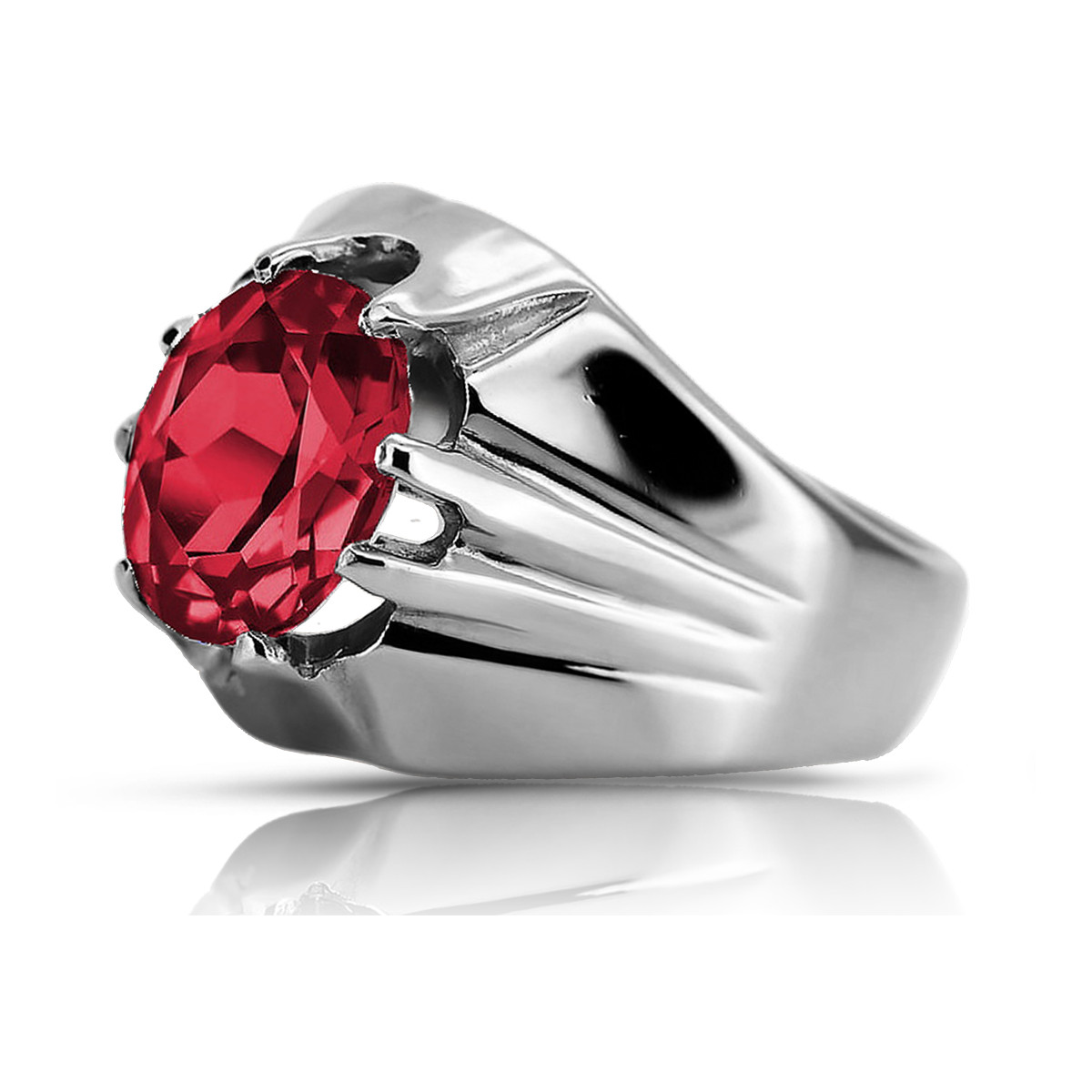 Russische sowjetische Rose 14 Karat 585 Gold Alexandrit Rubin Smaragd Saphir Zirkon Ring vrc014