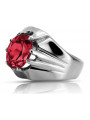 Russische sowjetische Rose 14 Karat 585 Gold Alexandrit Rubin Smaragd Saphir Zirkon Ring vrc014