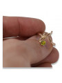 Russische sowjetische Rose 14 Karat 585 Gold Alexandrit Rubin Smaragd Saphir Zirkon Ring vrc059