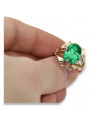 Rose soviétique russe 14k 585 or Alexandrite Ruby Emerald Sapphire Zircon ring vrc084