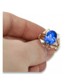 Russische sowjetische Rose 14 Karat 585 Gold Alexandrit Rubin Smaragd Saphir Zirkon Ring vrc084