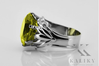 Russian Soviet rose 14k 585 gold Alexandrite Ruby Emerald Sapphire Zircon ring  vrc029