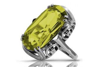 Inel sovietic rusesc din aur 585 trandafir 14k alexandrit rubin smarald safir zircon vrc014