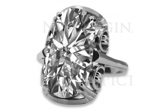 Російська радянська троянда, золото 585 проби, александрит, рубін, смарагд, сапфір, циркон, каблучка vrc014