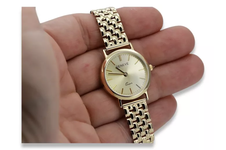 Montre homme en or Genève ★ zlotychlopak.pl ★ Pureté de l’or 585 333 Prix bas!