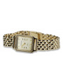 Gold men's watch Geneve ★ zlotychlopak.pl ★ Gold purity 585 333 Low Price!