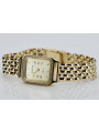 Gold men's watch Geneve ★ zlotychlopak.pl ★ Gold purity 585 333 Low Price!