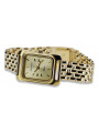 Gold men's watch Geneve ★ zlotychlopak.pl ★ Gold purity 585 333 Low Price!