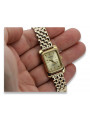 Goldene Herrenuhr Geneve ★ zlotychlopak.pl ★ Gold Reinheit 585 333 Niedriger Preis!