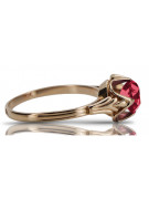 Russische sowjetische Rose 14 Karat 585 Gold Alexandrit Rubin Smaragd Saphir Zirkon Ring vrc014