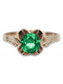 Rose soviétique russe 14k 585 or Alexandrite Ruby Emerald Sapphire Zircon ring vrc014