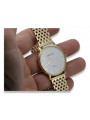 Gold men's watch Geneve ★ zlotychlopak.pl ★ Gold purity 585 333 Low Price!