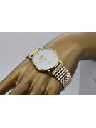 Goldene Herrenuhr Geneve ★ zlotychlopak.pl ★ Gold Reinheit 585 333 Niedriger Preis!