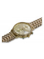 Reloj de oro para hombre Geneve ★ zlotychlopak.pl ★ Pureza de oro 585 333 Precio bajo!