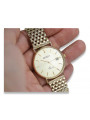 Reloj de oro para hombre Geneve ★ zlotychlopak.pl ★ Pureza de oro 585 333 Precio bajo!