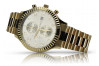 Jaune 14k 585 or Montre Genève homme mw007ydy&mbw015y