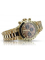 Reloj de oro para hombre Geneve ★ zlotychlopak.pl ★ Pureza de oro 585 333 Precio bajo!