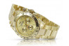 Gelb 14k 585 Gold Herrenuhr Geneve mw014ydg&mbw017y