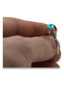 Russian Soviet rose 14k 585 gold Alexandrite Ruby Emerald Sapphire Zircon ring  vrc084