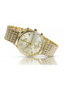 Reloj de oro 14k 585 con pulsera Geneve mw005ydy&mbw013y