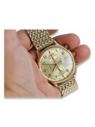 Златен часовник 14k 585 с гривна Geneve mw005ydy&mbw013y