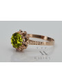 Russische sowjetische Rose 14 Karat 585 Gold Alexandrit Rubin Smaragd Saphir Zirkon Ring vrc014