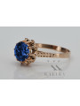 Russische sowjetische Rose 14 Karat 585 Gold Alexandrit Rubin Smaragd Saphir Zirkon Ring vrc084